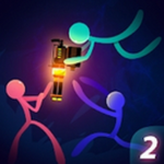 火柴人格斗对决四人乱斗免费畅玩v1.56 内置菜单版