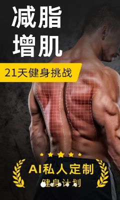 健身计划界面