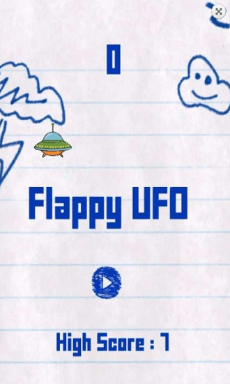 u7eb8u4e0au98deu789f(flappy ufo)